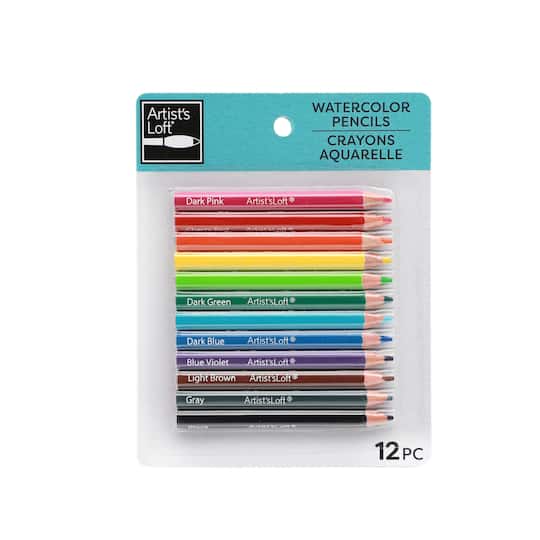 Mini Watercolor Pencils, 12ct. by Artist's Loft®